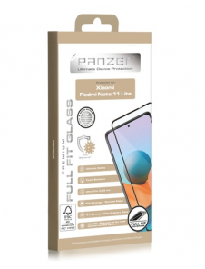 Panzer Xiaomi Redmi Note 10 Lite/Redmi 10 Full Fit Glas - Svart