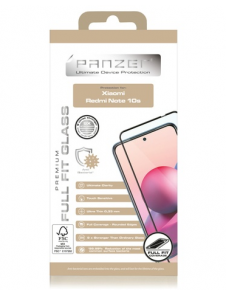 Panzer Xiaomi Redmi Note 10s Full Fit Glas - Svart