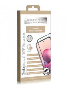 Panzer Xiaomi Redmi Note 10s Full Fit Glas - Svart