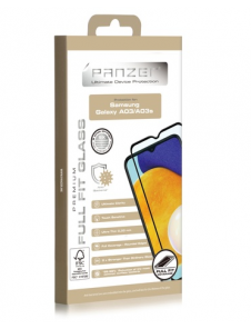 Panzer Samsung Galaxy A03/A03s Full-fit glas - Svart