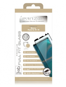 Panzer Sony Xperia 5 III Full-Fit Glas - Svart