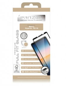 Panzer Sony Xperia 10 III Full-Fit Glas - Svart