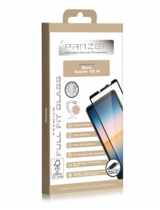 Panzer Sony Xperia 10 III Full-Fit Glas - Svart