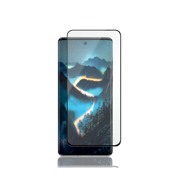 Panzer Huawei P50, Full-fit Glas - Svart