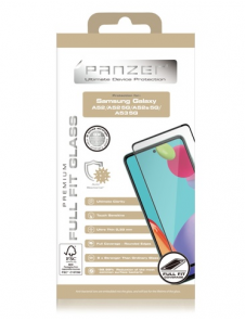 Panzer Samsung Galaxy A52/A52s/A53 5G, Full-fit glas - Svart