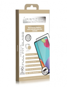 Panzer Samsung Galaxy A52/A52s/A53 5G, Full-fit glas - Svart
