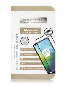 Panzer Motorola Moto G9 Power Full-fit glas - Svart