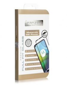 Panzer Motorola Moto G9 Power Full-fit glas - Svart