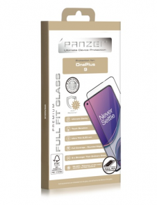 Panzer OnePlus 9 Full-fit glas - Svart