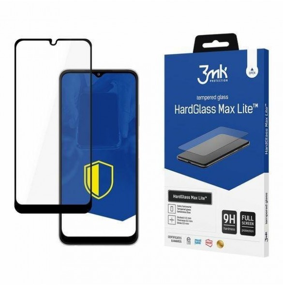 3MK HardGlass Max Lite Samsung Galaxy A22 5G - Svart