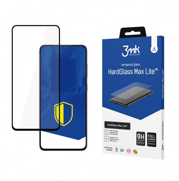 3MK HardGlass Max Lite Samsung Galaxy S21 FE - Svart