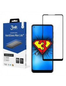 3MK HardGlass Max Lite Samsung Galaxy A21s - Svart