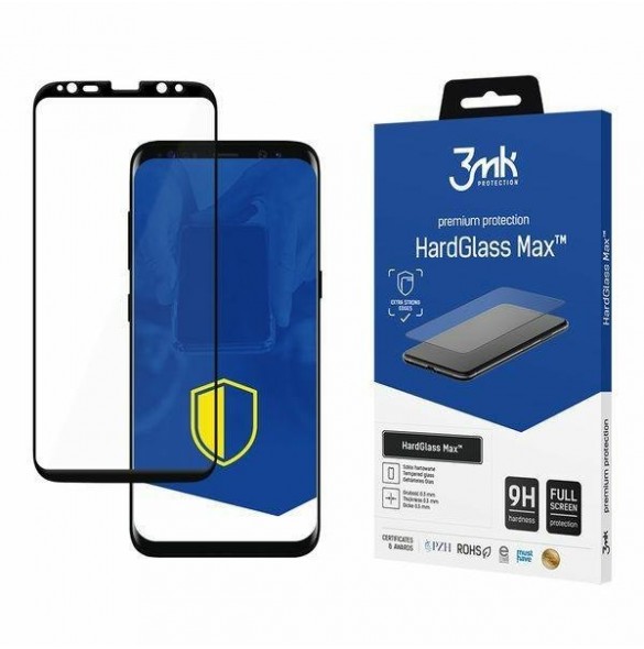3MK HardGlass Max Samsung Galaxy S8 - Svart