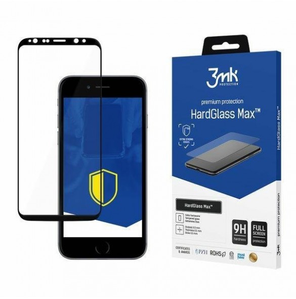 3MK HardGlass Max Samsung Galaxy S8 Plus - Svart