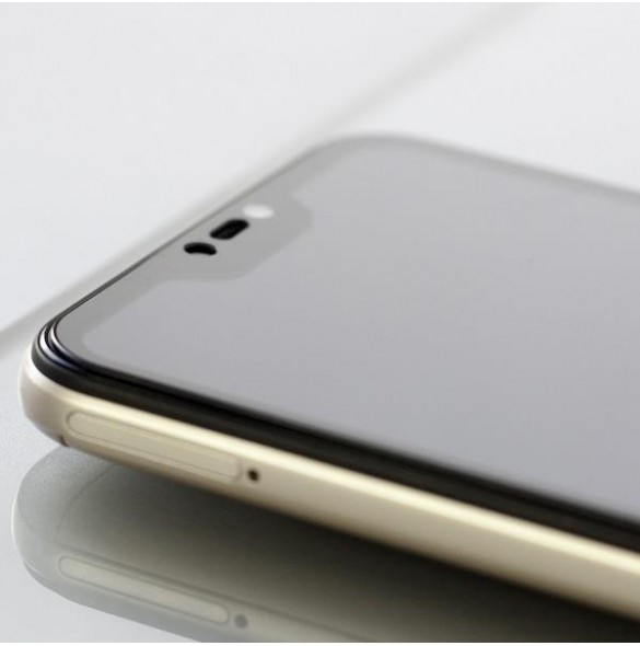 3MK HardGlass Max Lite Samsung Galaxy A7 2018 - Svart