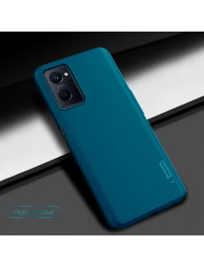 Nillkin Super Frosted Back Cover för Realme 9i - Påfågelblå