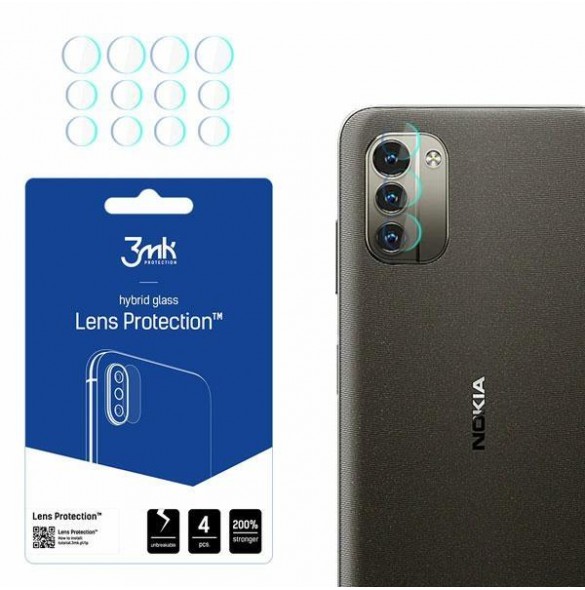 3MK Lens Protection Pro Kameralinsskydd 4 st. för Nokia G11