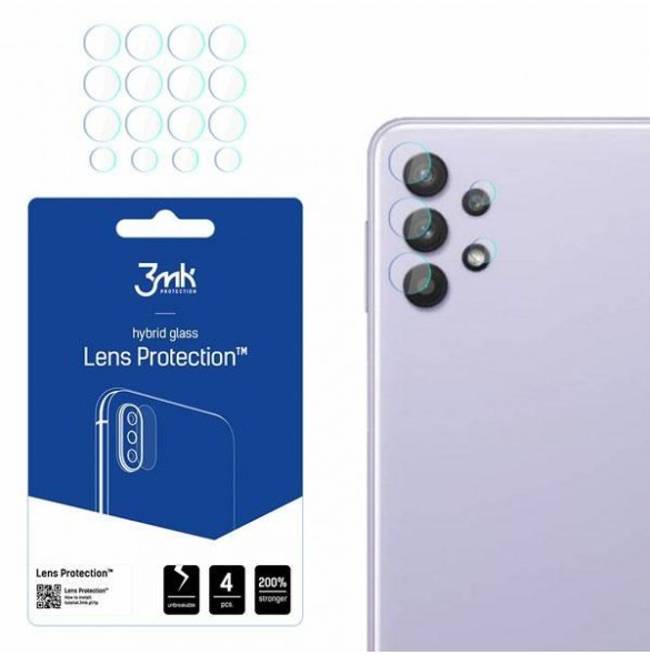 3MK Lens Protection Pro Kameralinsskydd 4 st. för Samsung Galaxy A33 5G