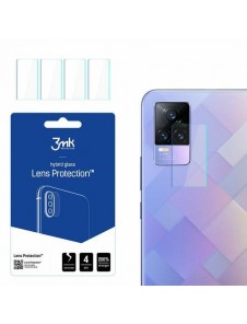 3MK Lens Protection Pro Kameralinsskydd 4 st. för Vivo V21e