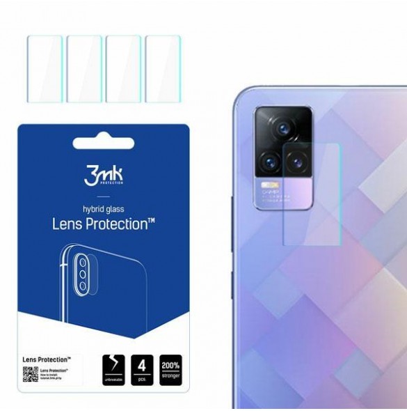 3MK Lens Protection Pro Kameralinsskydd 4 st. för Vivo V21e
