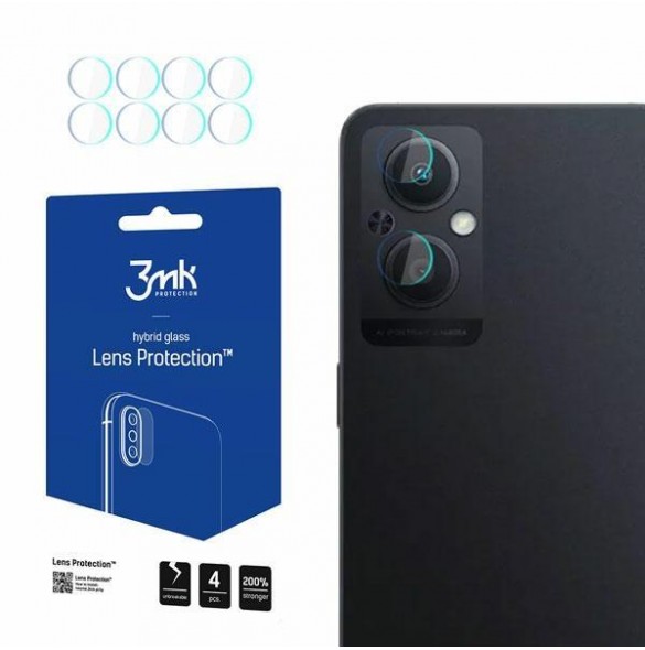 3MK Lens Protection Pro Kameralinsskydd 4 st. för Oppo A96 5G