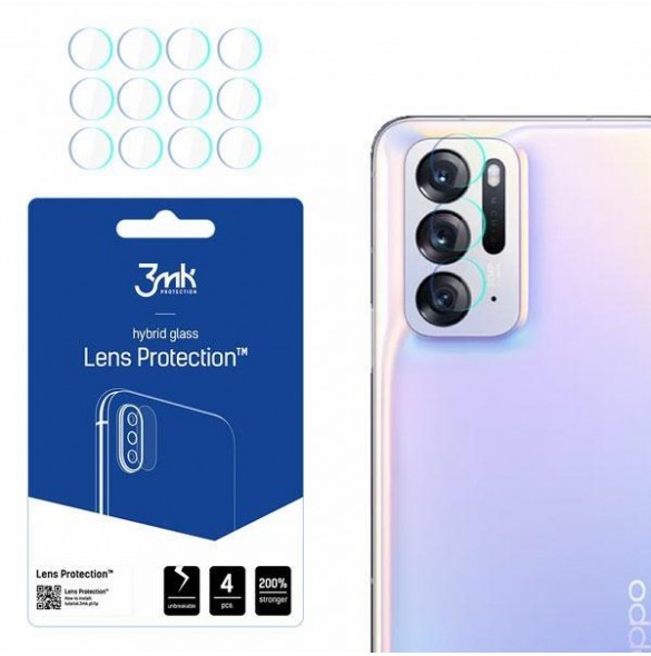 3MK Lens Protection Pro Kameralinsskydd 4 st. för Oppo Find N 5G