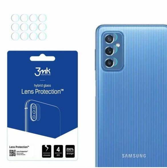3MK Lens Protection Pro Kameralinsskydd 4 st. för Samsung Galaxy M52