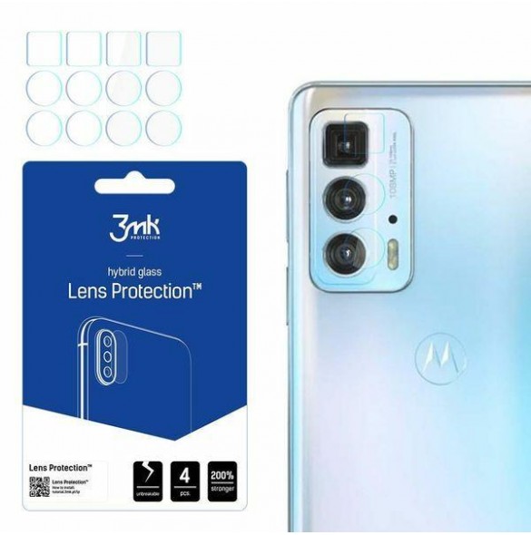 3MK linsskydd för Motorola Edge 20 Pro