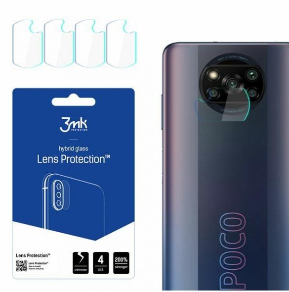 3MK linsskydd för Xiaomi Poco X3 NFC / Poco X3 Pro