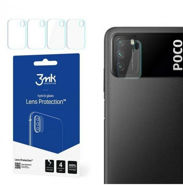3MK linsskydd för Xiaomi Poco M3