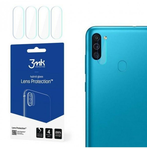 3MK linsskydd för Samsung Galaxy M11