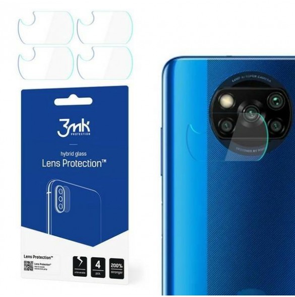 3MK linsskydd för Xiaomi Poco X3 NFC / Poco X3 Pro