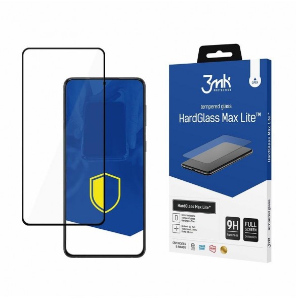3MK HG Max Lite Samsung Galaxy S22 - Svart