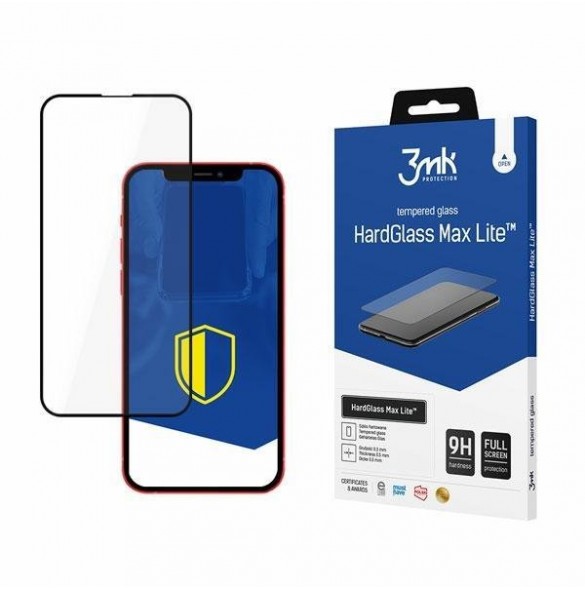 3MK HG Max Lite iPhone 13 Pro Max - Svart
