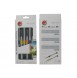 Baku BK-3335A Precision Skruvmejsel Set Innehåller T2, T3, T4, T5, T6, & +2.0 Philips