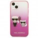 iPhone 13 Mini och väldigt snyggt skydd från Karl Lagerfeld.