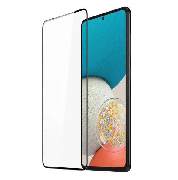 Dux Ducis 9D härdat glas helskärm 9H helskärmshärdat glas med ram för Samsung Galaxy A53 5G - Svart (väskvänlig)