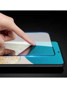 Dux Ducis 9D härdat glas helskärm 9H helskärmshärdat glas med ram för Samsung Galaxy A53 5G - Svart (väskvänlig)