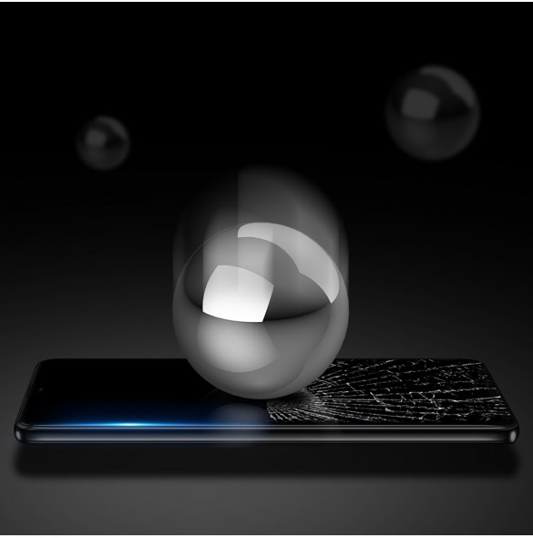 Dux Ducis 9D härdat glas helskärm 9H helskärmshärdat glas med ram för Samsung Galaxy A73 - Svart (väskvänlig)
