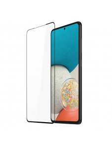 Dux Ducis 9D härdat glas helskärm 9H helskärmshärdat glas med ram för Samsung Galaxy A73 - Svart (väskvänlig)