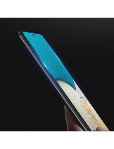 Dux Ducis 9D härdat glas helskärm 9H helskärmshärdat glas med ram för Samsung Galaxy A73 - Svart (väskvänlig)