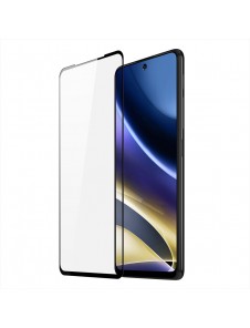 Dux Ducis 9D härdat glas helskärm 9H helskärmshärdat glas med ram för Motorola Moto G51 5G - Svart (väskvänlig)