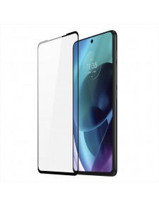 Dux Ducis 9D härdat glas helskärm 9H helskärmshärdat glas med ram för Motorola Moto G71 5G - Svart (väskvänlig)