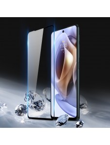 Dux Ducis 9D härdat glas helskärm 9H helskärmshärdat glas med ram för Motorola Moto G41 / G31 - Svart (väskvänlig)