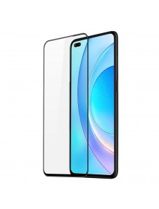 Dux Ducis 9D Tempered Glass helskärm 9H helskärmshärdat glas med ram för Huawei Honor 50 Lite - Svart (väskvänlig)