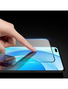 Dux Ducis 9D Tempered Glass helskärm 9H helskärmshärdat glas med ram för Huawei Honor 50 Lite - Svart (väskvänlig)
