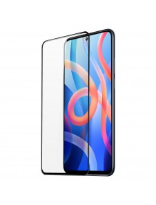 Dux Ducis 9D härdat glas helskärm 9H helskärmshärdat glas med ram för Xiaomi Poco M4 Pro 5G - Svart (väskvänlig)
