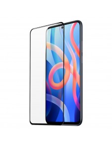 Dux Ducis 9D härdat glas helskärm 9H helskärmshärdat glas med ram för Xiaomi Poco M4 Pro 5G - Svart (väskvänlig)