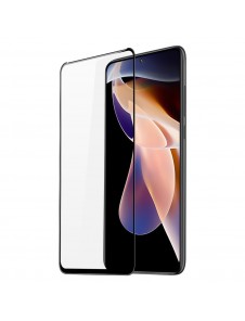 Dux Ducis 9D Tempered Glass helskärm 9H helskärmshärdat glas med ram för Xiaomi Redmi Note 11 Pro Plus / 11 Pro - Svart