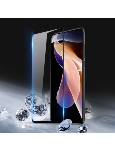 Dux Ducis 9D Tempered Glass helskärm 9H helskärmshärdat glas med ram för Xiaomi Redmi Note 11 Pro Plus / 11 Pro - Svart